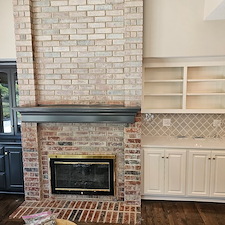 Beautiful-kitchen-makeover-with-iron-ore-accent-for-the-island-and-built-ins 2